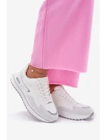 Dámské tenisky Big Star RR274A213 HI-POLY SYSTEM Bílé Dámské tenisky Big Star RR274A213 HI-POLY SYSTEM Bílé