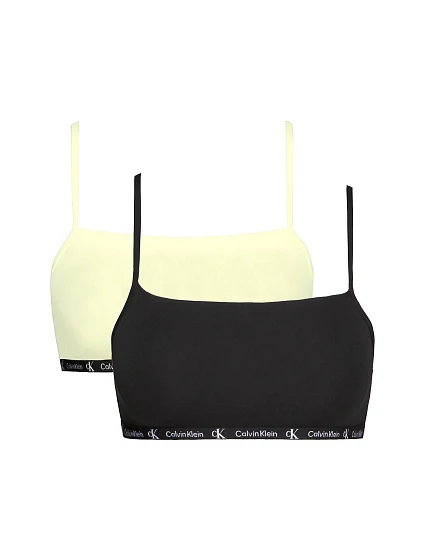 Dámská sportovní podprsenka 2Pack QF7215E-BP5 - Calvin Klein