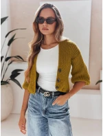 Dámský hořčicový svetr NUTI FashionStreet MY1673