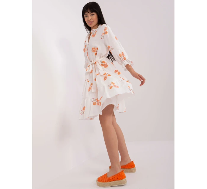 Šaty LK SK 509346.85 oranžová Šaty LK SK 509346.85 oranžová