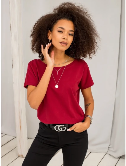 Tričko RV TS 4662.86 kaštanová