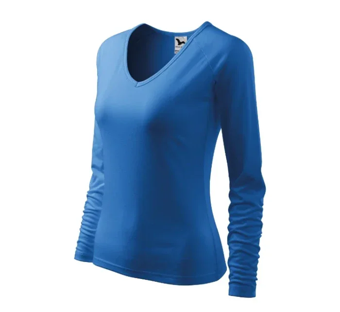 Elegance triko dámské model 20626876 modrá - MALFINI, a.s. Elegance triko dámské model 20626876 modrá - MALFINI, a.s.