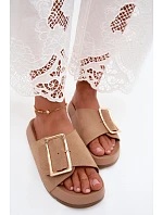 Klapky na platformě model 228786 Step in style