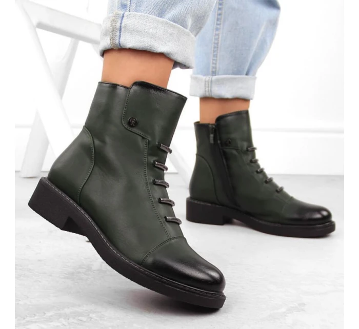 Zateplené boty W model 21305006 - JEZZI Zateplené boty W model 21305006 - JEZZI