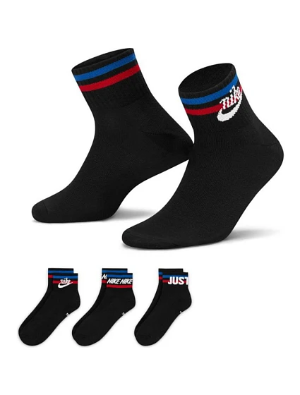 Unisex ponožky Everyday Essential 3Pack model 17085365 010 - NIKE Unisex ponožky Everyday Essential 3Pack model 17085365 010 - NIKE