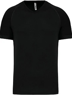 Kariban ProAct PA 476 Pánské sportovní tričko s výstřihem do V 20.P476 black
