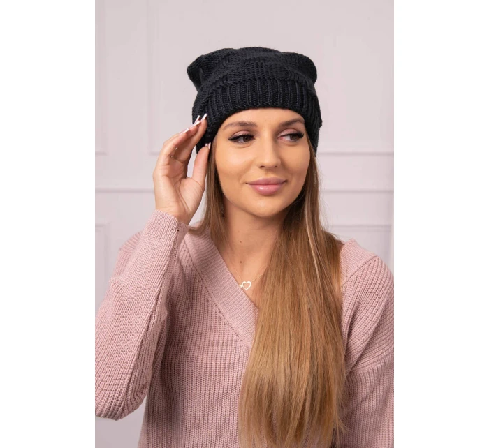 Dámská čepice Nastia K373 graphite