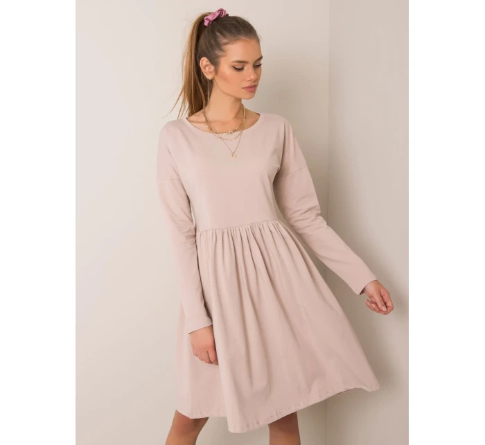 Šaty RV SK 5889.41P béžová