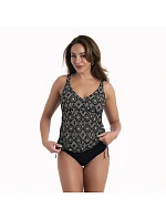 Vrchní díl plavek Tankini Malaika 8497-1 černo/zlatá - Anita Classix
