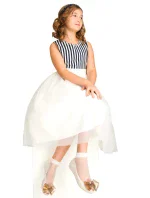 Dívčí ponožky 20DEN Hladké bílé model 22066940 - Noviti Dívčí ponožky 20DEN Hladké bílé model 22066940 - Noviti