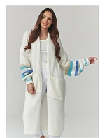 Svetr na zapínání model 226866 Makadamia Svetr na zapínání model 226866 Makadamia