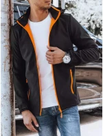 Pánská softshellová bunda černá FashionStreet TX4175