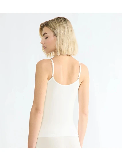 sloggi GO Sense Spaghetti Top - WHITE - SLOGGI WHITE - SLOGGI