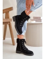 Dámské podšité boty workery na zip černé Mivael Dámské podšité boty workery na zip černé Mivael