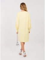 Sukienka RV SK model 22013793 jasny żółty - FPrice