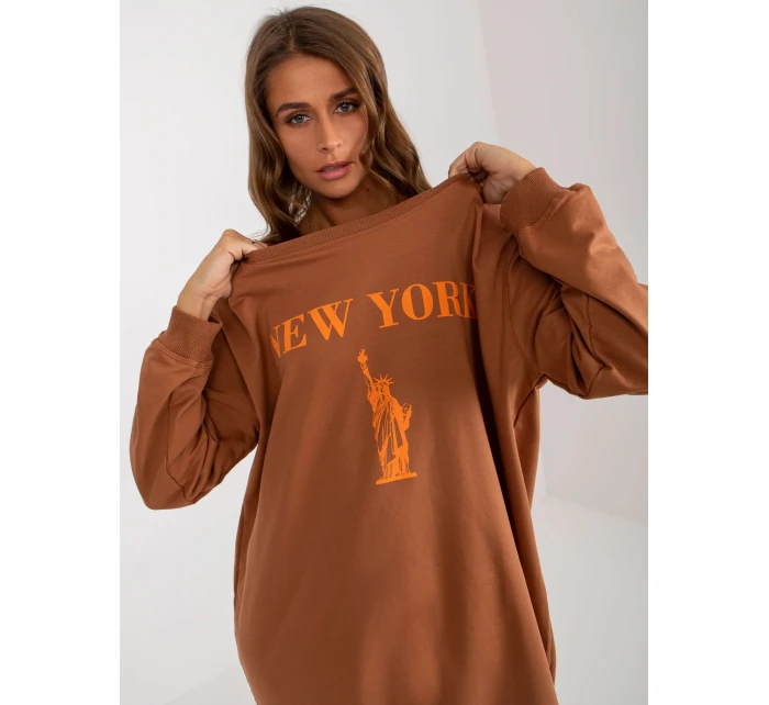 Mikina VI BL model 20742200 hnědá - FPrice