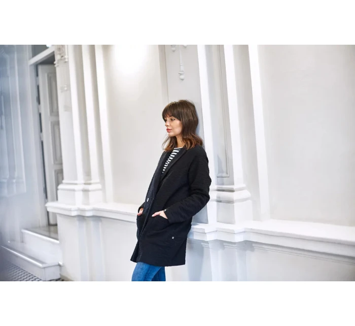 Dámský plášť B099 černý - BEwear