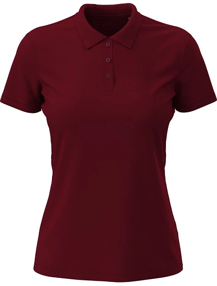 Stedman Lux Polo Women Dámské piqué polo "Lux" 05.9160 bordeaux Stedman Lux Polo Women Dámské piqué polo "Lux" 05.9160 bordeaux
