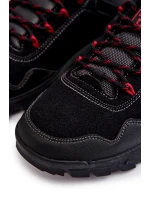 Pánské nízké trekingové boty Memory Foam Big Star KK174126 Černe Pánské nízké trekingové boty Memory Foam Big Star KK174126 Černe