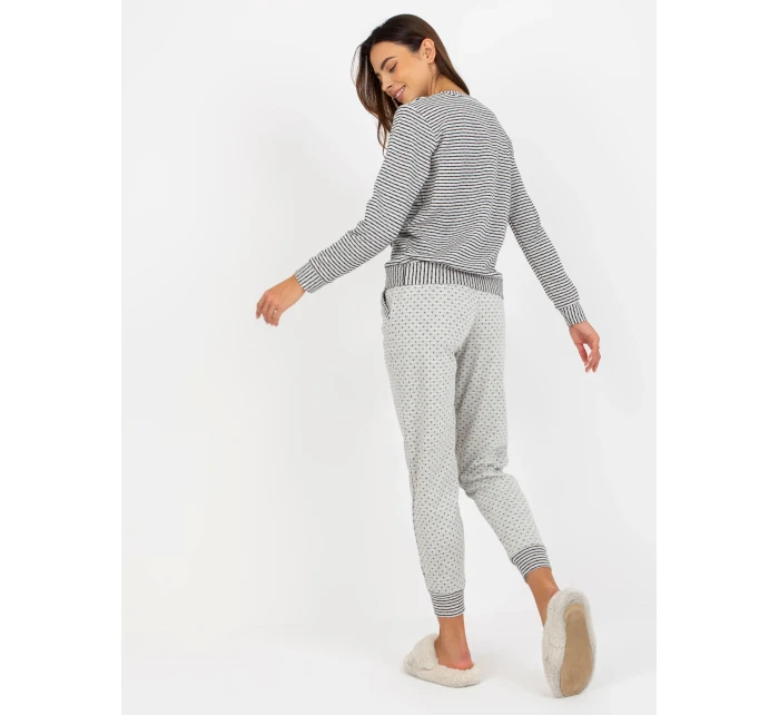 Pyžamo BR PI 9113 šedé