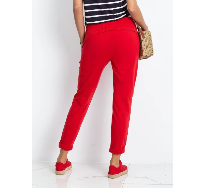 Tepláky RV DR 3589.08X červená