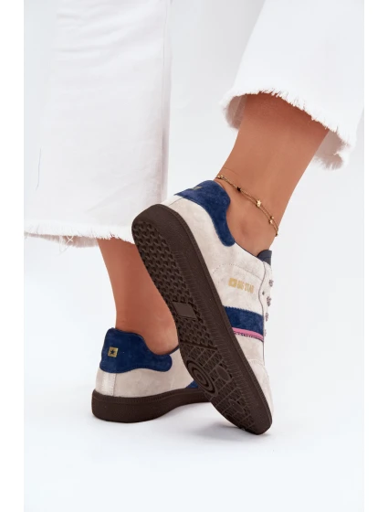 Dámské semišové nízké tenisky Big Star HI-POLY SYSTEM – šedé Dámské semišové nízké tenisky Big Star HI-POLY SYSTEM – šedé