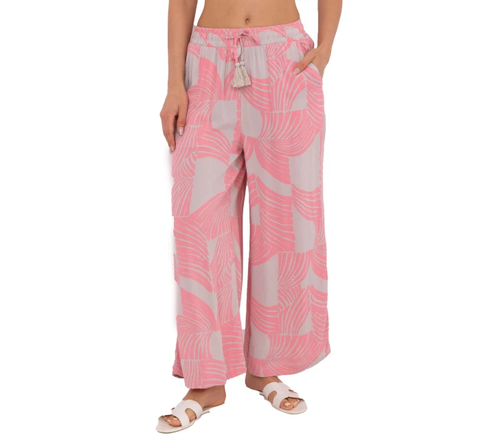 Kalhoty D73771M62237G růžové - FPrice