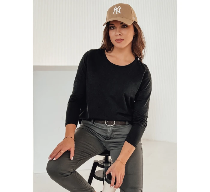 dámská halenka s přívěskem černá Dstreet model 21982005 - FashionStreet