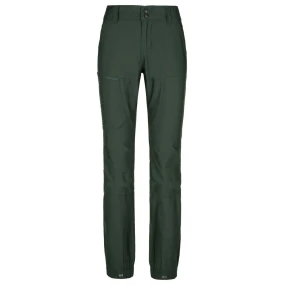 Dámské kalhoty JASPER-W Tmavě zelená - Kilpi