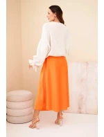 Dámská viskózová rozšířená sukně model 21896596 - K-Fashion