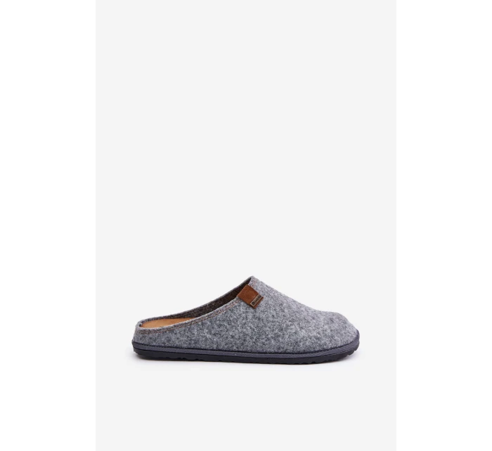 Pánské pantofle  šedé model 21677436 - Inblu