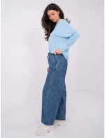 Spodnie model 21818992 ciemny niebieski - FPrice Spodnie model 21818992 ciemny niebieski - FPrice