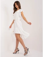 Sukienka DHJ SK model 19760114 biały - FPrice Sukienka DHJ SK model 19760114 biały - FPrice