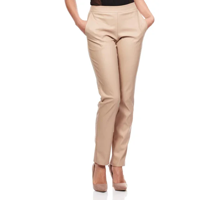 Dámské kalhoty model 18905442 béžové - Moe