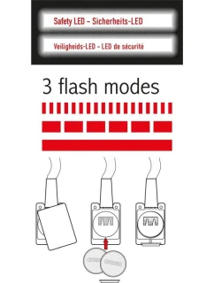 ŠŇŮRKA S LED PÁSKEM DÉLKA 120CM ČERVENÁ