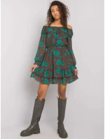 Šaty DHJ SK 15015.56P hnědá