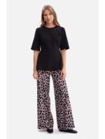 model 21379922 Pletený top s peplum černý - BeWear model 21379922 Pletený top s peplum černý - BeWear