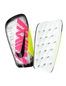 SPORT Fotbal chrániče holení Mercurial Lite 25 DX4607 975 Růžová se žlutou - Nike