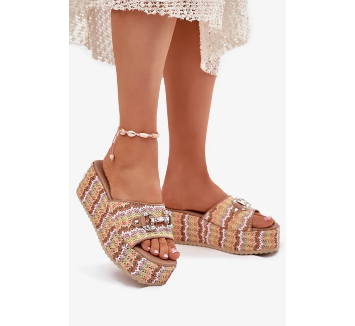 Pantofle model 213949 Step in style Pantofle model 213949 Step in style