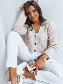 dámský svetr světle béžový Dstreet model 21968531 - FashionStreet