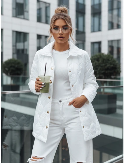 Kurtka pikowana damska RATIA ecru FashionStreet TY3613