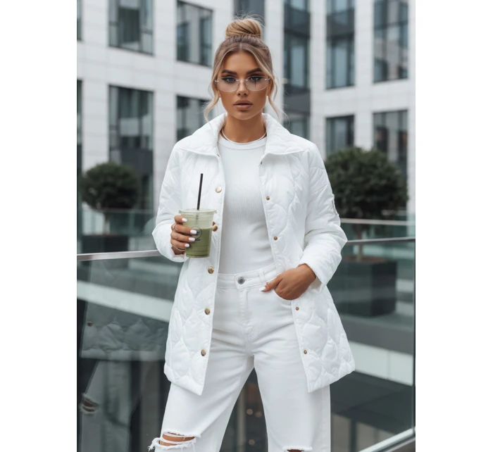 Kurtka pikowana damska RATIA ecru FashionStreet TY3613