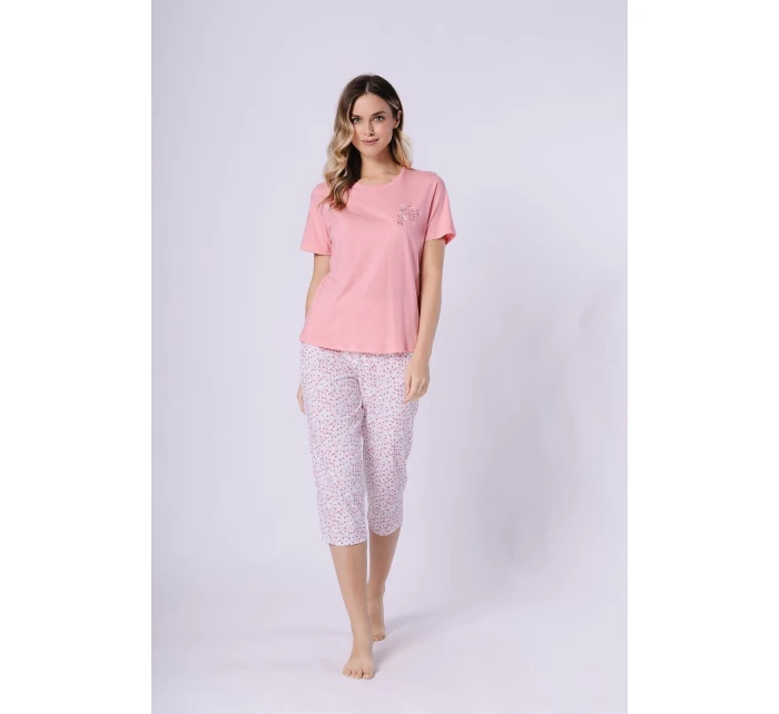 Pyžamo Leveza 1759 Oksana kr/r 3XL-4XL