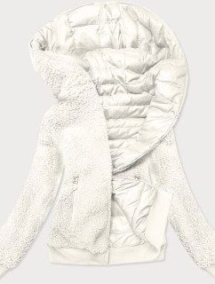 Oboustranná bílá dámská bunda model 15819808 - Z-DESIGN