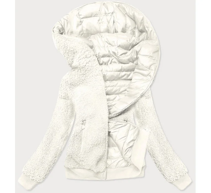 Oboustranná bílá dámská bunda model 15819808 - Z-DESIGN