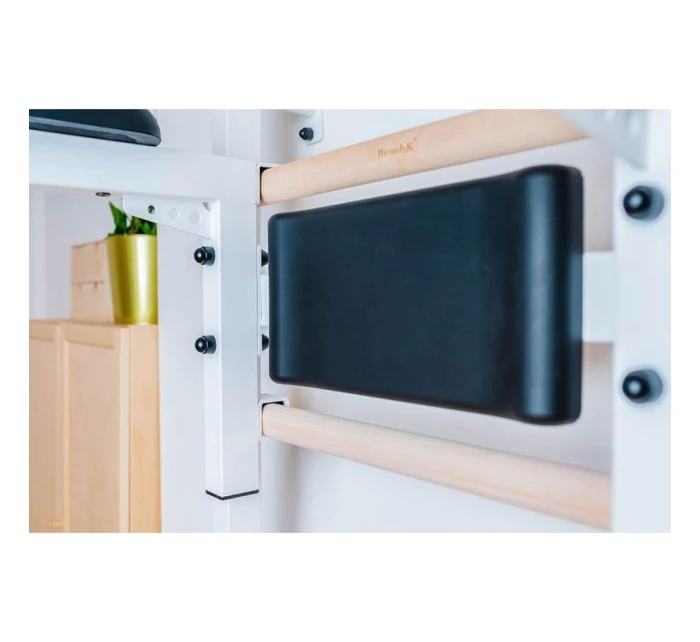 GYMNASTICKÝ ŽEBŘÍK S TYČÍ A MADLEM PRO CVIČENÍ NA LAVIČCE 722W