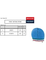 R Pletená čepice s pruhy 28. white/red model 22424882 - Result Headwear R Pletená čepice s pruhy 28. white/red model 22424882 - Result Headwear