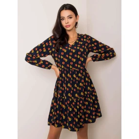 Šaty D70013Z30211A tmavě modré Šaty D70013Z30211A tmavě modré