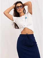 Spódnica LK SD model 22278227 granatowy - FPrice