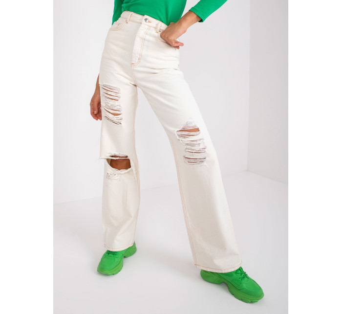 RO džínové kalhoty SP PNT model 17137578 světle béžová - FPrice